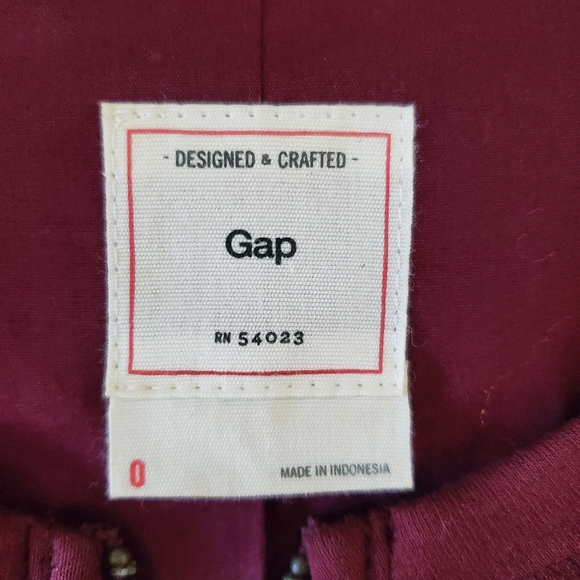 Gap Zip Up Cropped Jacket - Picture 4 of 6